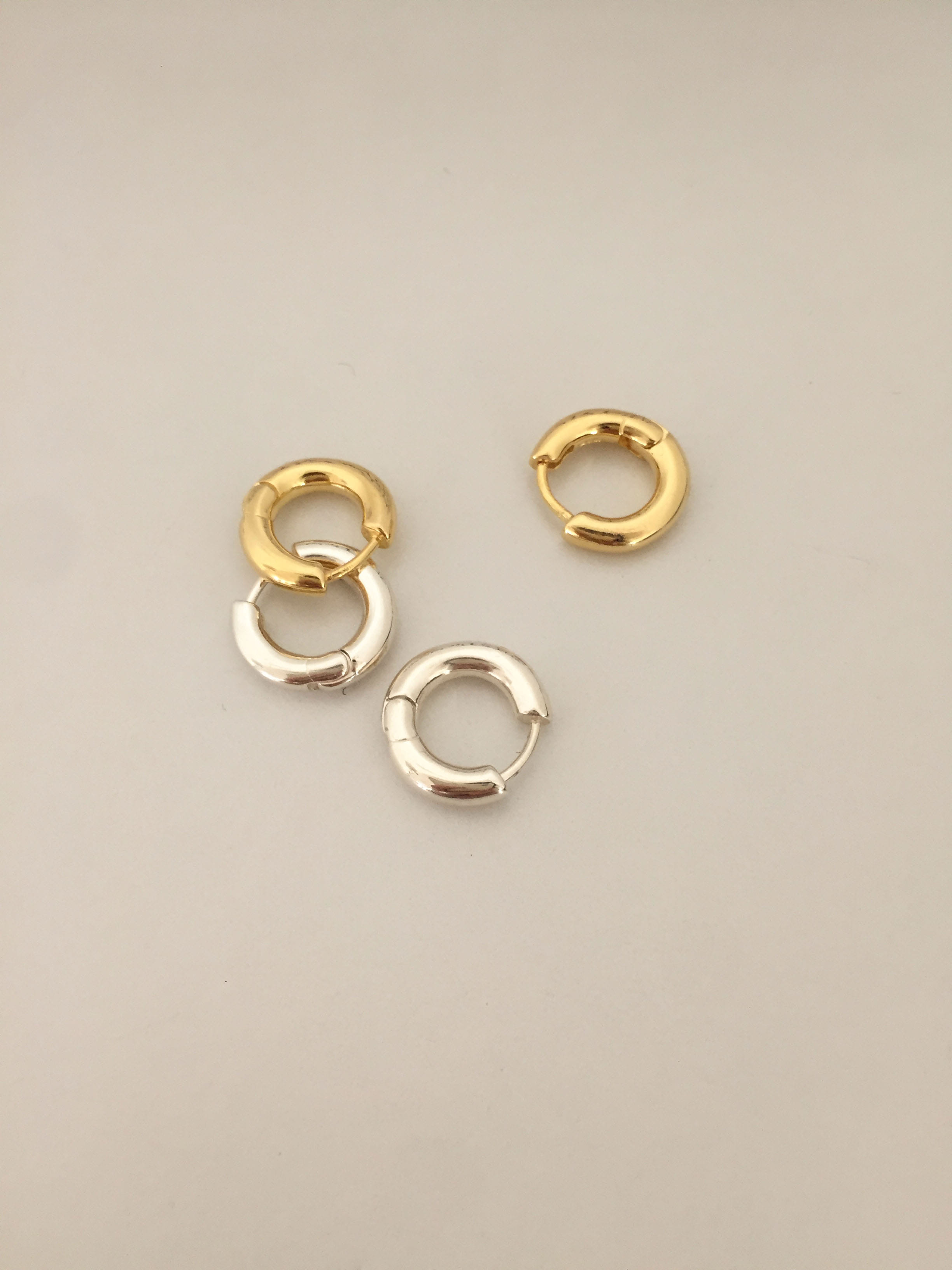 [925 silver] 그레이스 원터치 귀걸이 (2 color)